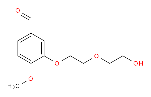 3-(2-(2-hydroxyethoxy)ethoxy)-4-methoxybenzaldehyde