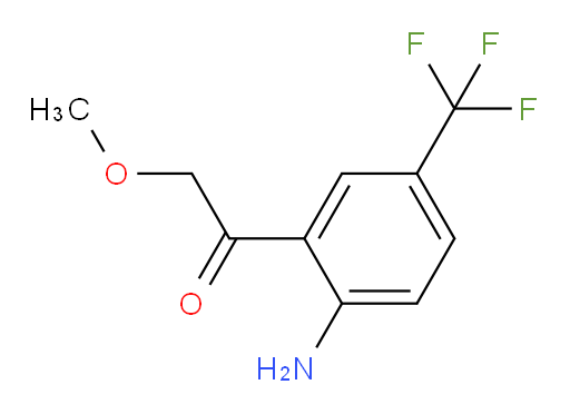 1-(2-amino-5-(trifluoromethyl)phenyl)-2-methoxyethanone