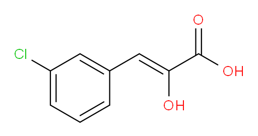 (Z)-3-(3-chlorophenyl)-2-hydroxyacrylic acid