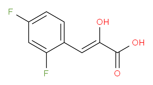 (Z)-3-(2,4-difluorophenyl)-2-hydroxyacrylic acid