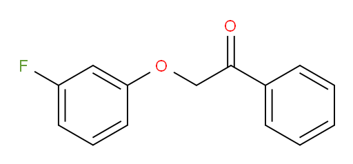 2-(3-fluorophenoxy)-1-phenylethanone