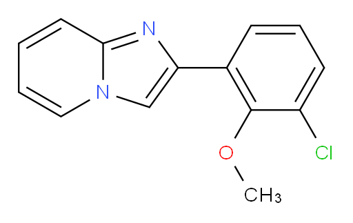 2-(3-chloro-2-methoxyphenyl)imidazo[1,2-a]pyridine