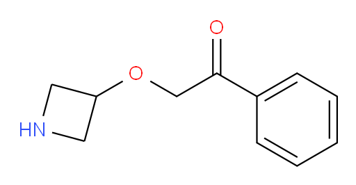 2-(azetidin-3-yloxy)-1-phenylethanone