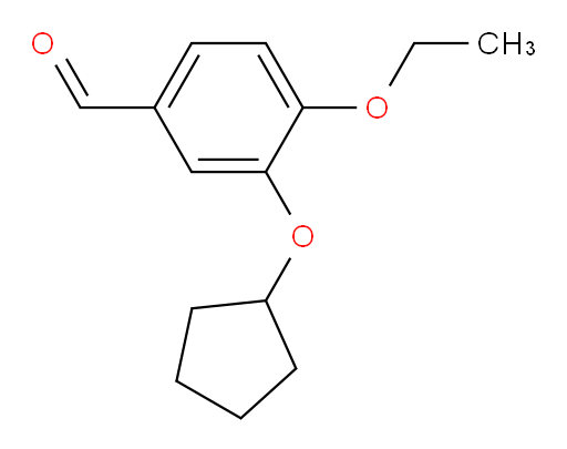3-(cyclopentyloxy)-4-ethoxybenzaldehyde
