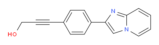 3-(4-(imidazo[1,2-a]pyridin-2-yl)phenyl)prop-2-yn-1-ol