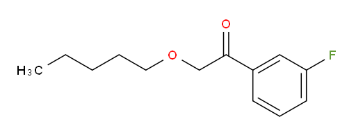 1-(3-fluorophenyl)-2-(pentyloxy)ethanone