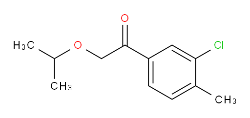 1-(3-chloro-4-methylphenyl)-2-isopropoxyethanone