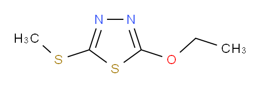 2-ethoxy-5-(methylthio)-1,3,4-thiadiazole