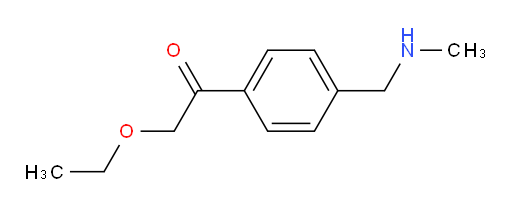 2-ethoxy-1-(4-((methylamino)methyl)phenyl)ethanone