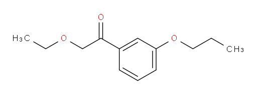 2-ethoxy-1-(3-propoxyphenyl)ethanone