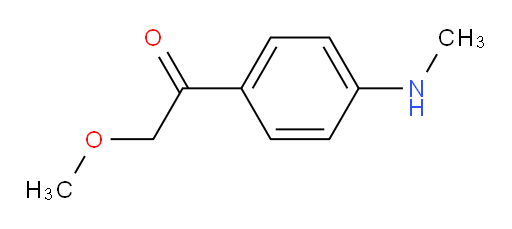 2-methoxy-1-(4-(methylamino)phenyl)ethanone
