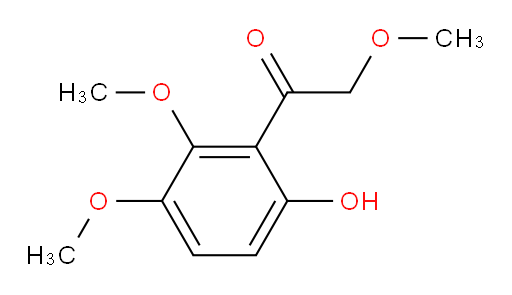 1-(6-hydroxy-2,3-dimethoxyphenyl)-2-methoxyethanone