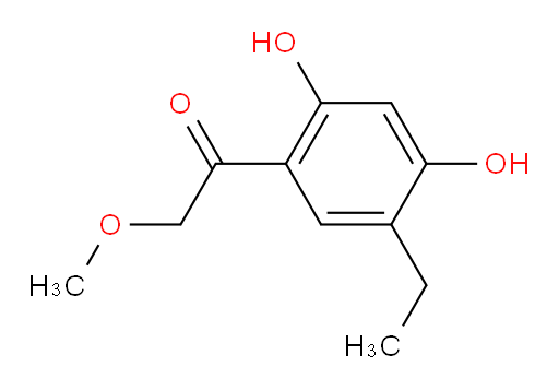 1-(5-ethyl-2,4-dihydroxyphenyl)-2-methoxyethanone