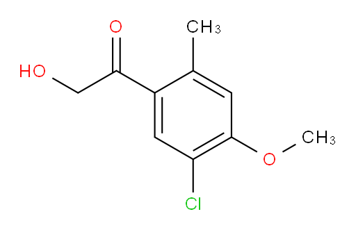 1-(5-chloro-4-methoxy-2-methylphenyl)-2-hydroxyethanone