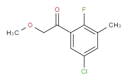 1-(5-chloro-2-fluoro-3-methylphenyl)-2-methoxyethanone