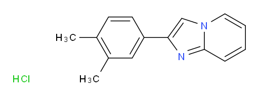 2-(3,4-dimethylphenyl)imidazo[1,2-a]pyridine hydrochloride