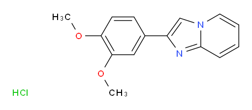 2-(3,4-dimethoxyphenyl)imidazo[1,2-a]pyridine hydrochloride
