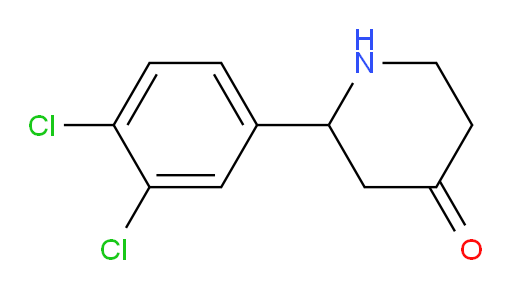 2-(3,4-dichlorophenyl)piperidin-4-one