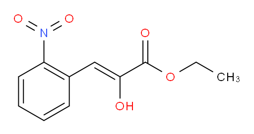 (Z)-ethyl 2-hydroxy-3-(2-nitrophenyl)acrylate