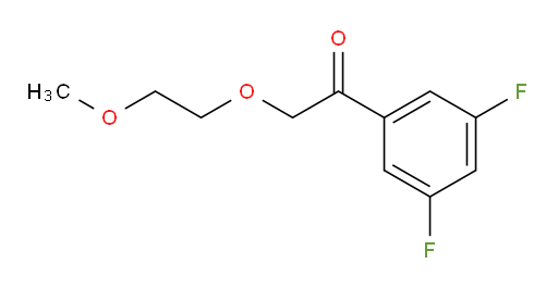 1-(3,5-difluorophenyl)-2-(2-methoxyethoxy)ethanone