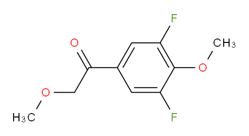 1-(3,5-difluoro-4-methoxyphenyl)-2-methoxyethanone