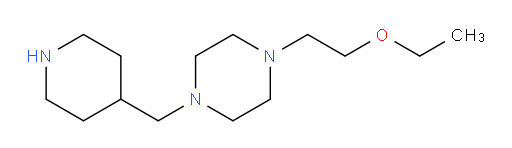 1-(2-ethoxyethyl)-4-(piperidin-4-ylmethyl)piperazine