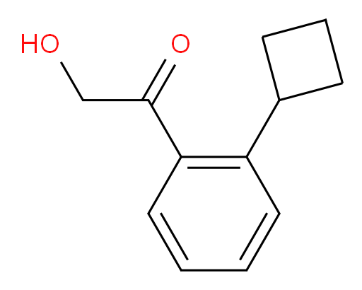 1-(2-cyclobutylphenyl)-2-hydroxyethanone