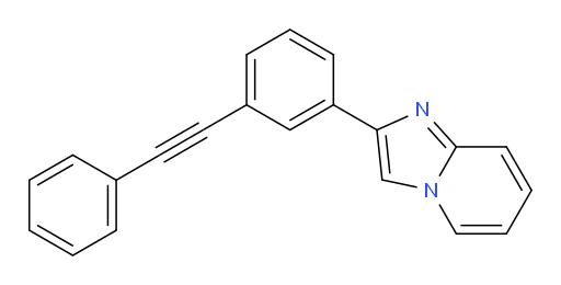 2-(3-(phenylethynyl)phenyl)imidazo[1,2-a]pyridine