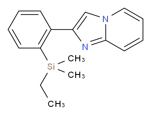 2-(2-(ethyldimethylsilyl)phenyl)imidazo[1,2-a]pyridine