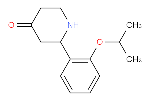 2-(2-isopropoxyphenyl)piperidin-4-one