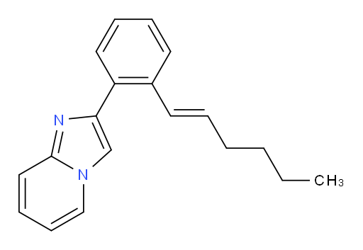 (E)-2-(2-(hex-1-en-1-yl)phenyl)imidazo[1,2-a]pyridine