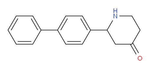 2-([1,1'-biphenyl]-4-yl)piperidin-4-one