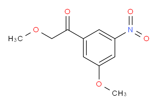 2-methoxy-1-(3-methoxy-5-nitrophenyl)ethanone