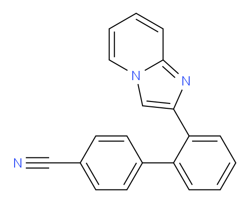 2'-(imidazo[1,2-a]pyridin-2-yl)-[1,1'-biphenyl]-4-carbonitrile
