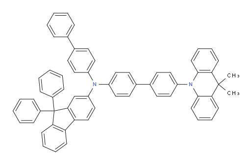 N-([1,1'-biphenyl]-4-yl)-N-(4'-(9,9-dimethylacridin-10(9H)-yl)-[1,1'-biphenyl]-4-yl)-9,9-diphenyl-9H-fluoren-2-amine