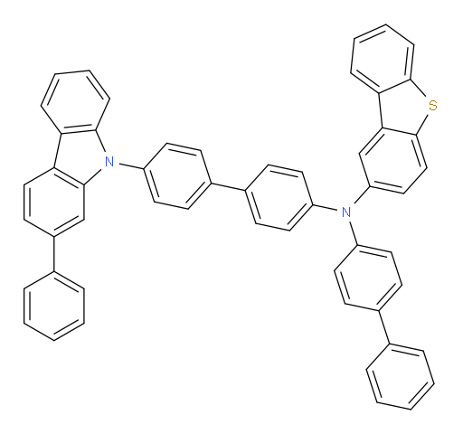 N-([1,1'-biphenyl]-4-yl)-N-(4'-(2-phenyl-9H-carbazol-9-yl)-[1,1'-biphenyl]-4-yl)dibenzo[b,d]thiophen-2-amine