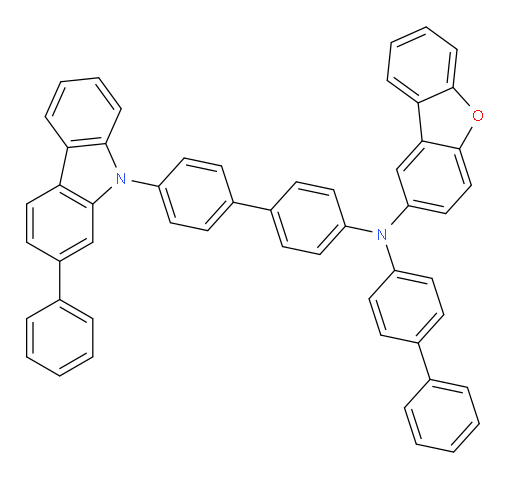 N-([1,1'-biphenyl]-4-yl)-N-(4'-(2-phenyl-9H-carbazol-9-yl)-[1,1'-biphenyl]-4-yl)dibenzo[b,d]furan-2-amine