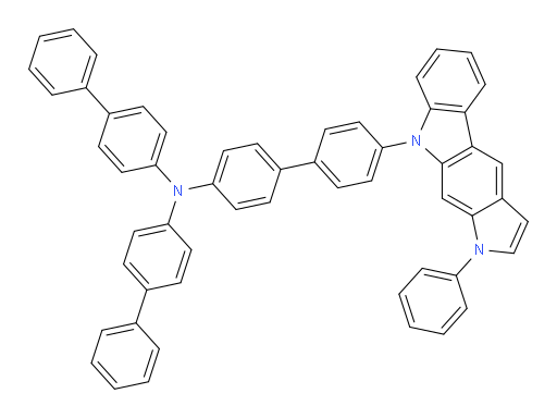 N,N-di([1,1'-biphenyl]-4-yl)-4'-(1-phenylpyrrolo[2,3-b]carbazol-9(1H)-yl)-[1,1'-biphenyl]-4-amine