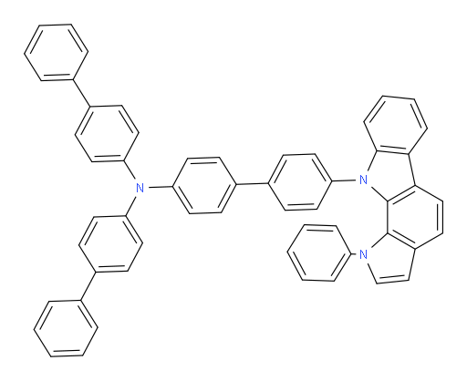 N,N-di([1,1'-biphenyl]-4-yl)-4'-(1-phenylpyrrolo[2,3-a]carbazol-10(1H)-yl)-[1,1'-biphenyl]-4-amine
