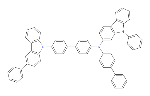 N-([1,1'-biphenyl]-4-yl)-9-phenyl-N-(4'-(3-phenyl-9H-carbazol-9-yl)-[1,1'-biphenyl]-4-yl)-9H-carbazol-2-amine