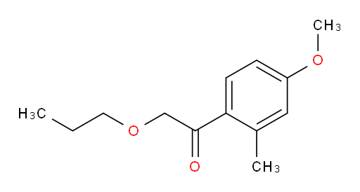 1-(4-methoxy-2-methylphenyl)-2-propoxyethanone