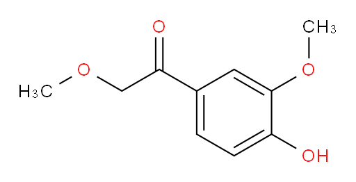 1-(4-hydroxy-3-methoxyphenyl)-2-methoxyethanone