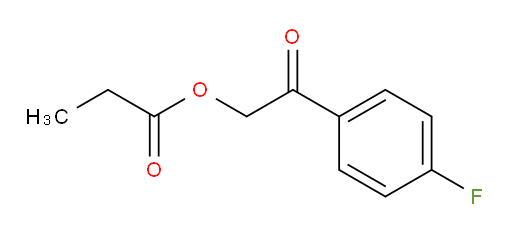 2-(4-fluorophenyl)-2-oxoethyl propionate