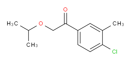 1-(4-chloro-3-methylphenyl)-2-isopropoxyethanone