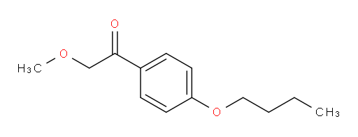 1-(4-butoxyphenyl)-2-methoxyethanone