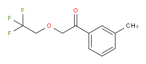 1-(m-tolyl)-2-(2,2,2-trifluoroethoxy)ethanone