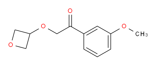 1-(3-methoxyphenyl)-2-(oxetan-3-yloxy)ethanone