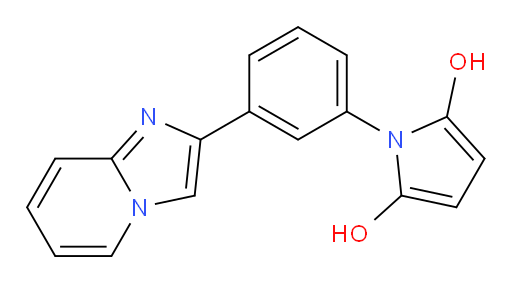 1-(3-(imidazo[1,2-a]pyridin-2-yl)phenyl)-1H-pyrrole-2,5-diol