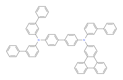 N4,N4,N4'-tri([1,1'-biphenyl]-3-yl)-N4'-(triphenylen-2-yl)-[1,1'-biphenyl]-4,4'-diamine