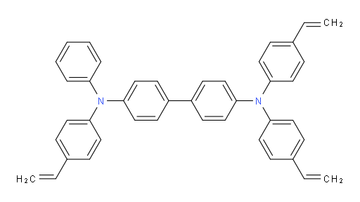 N4-phenyl-N4,N4',N4'-tris(4-vinylphenyl)-[1,1'-biphenyl]-4,4'-diamine